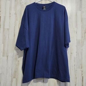 Hanes Beefy Tee Bundle Navy & Maroon Short Sleeve Crewneck Tee Shirts Size 4XL